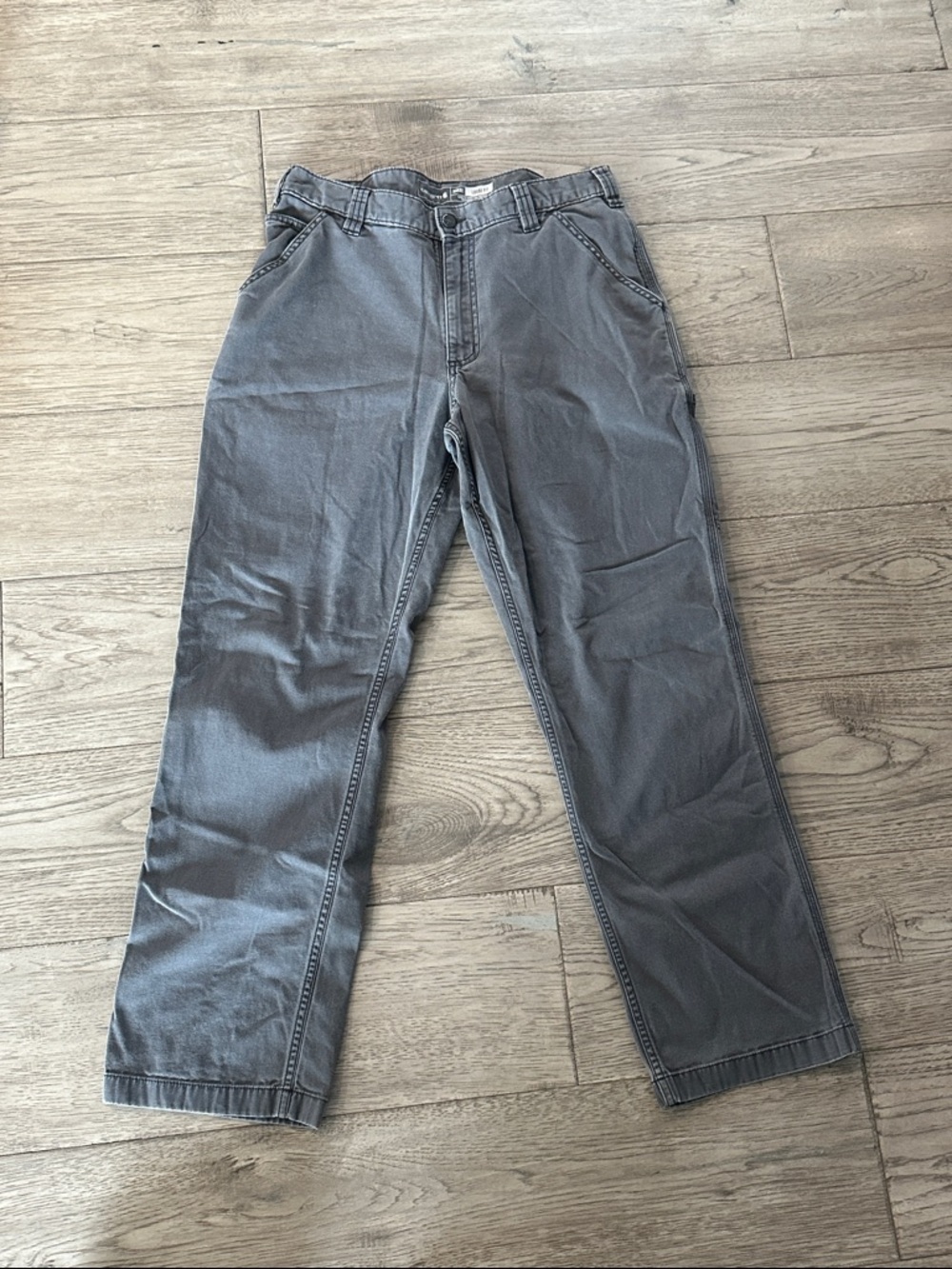 Carhartt Men's Gray Cargo Pants 34 x 32